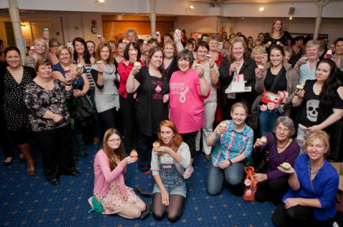 Touch of Indulgence Wow Cupcake Breast Cancer Charity event Southampton Hampshire